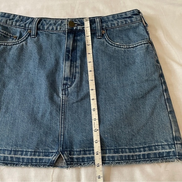 Free People Blue Casual Mini Skirt - Picture 5 of 7